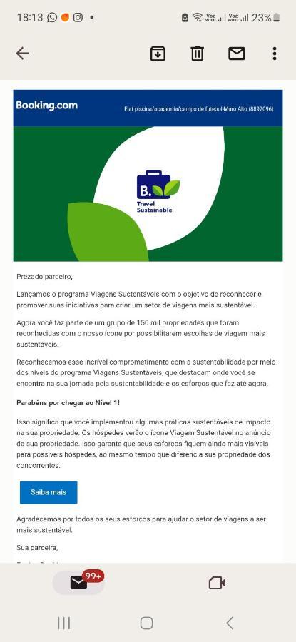 Flat Ideal Trabalho, Sossego E Aconchego! Ipojuca Exterior foto